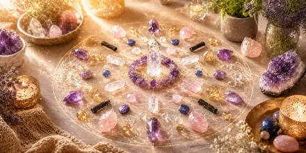 Mandala de Cristais